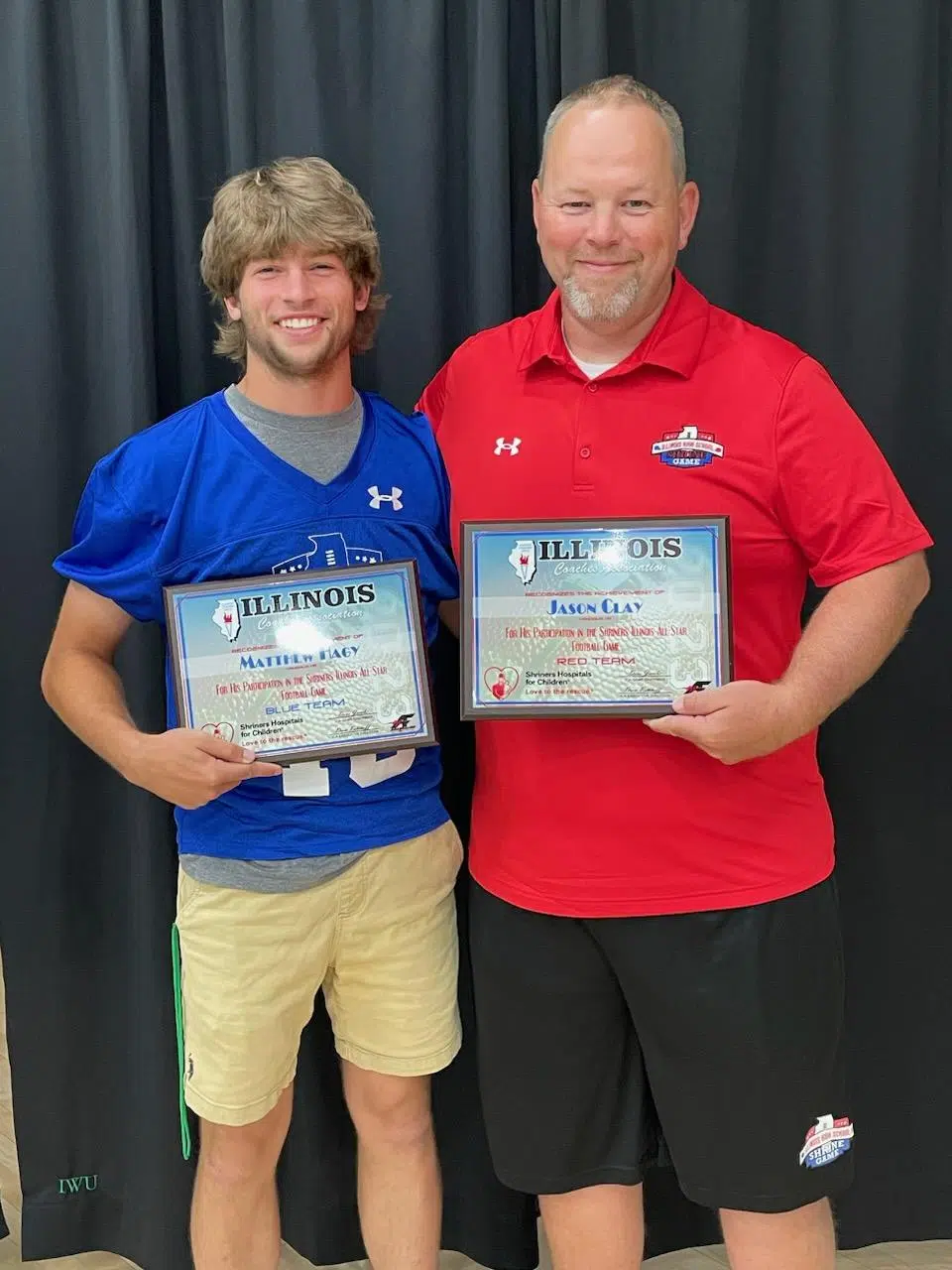 Vandals represented on both sides in the Illinois High School Shrine Game today