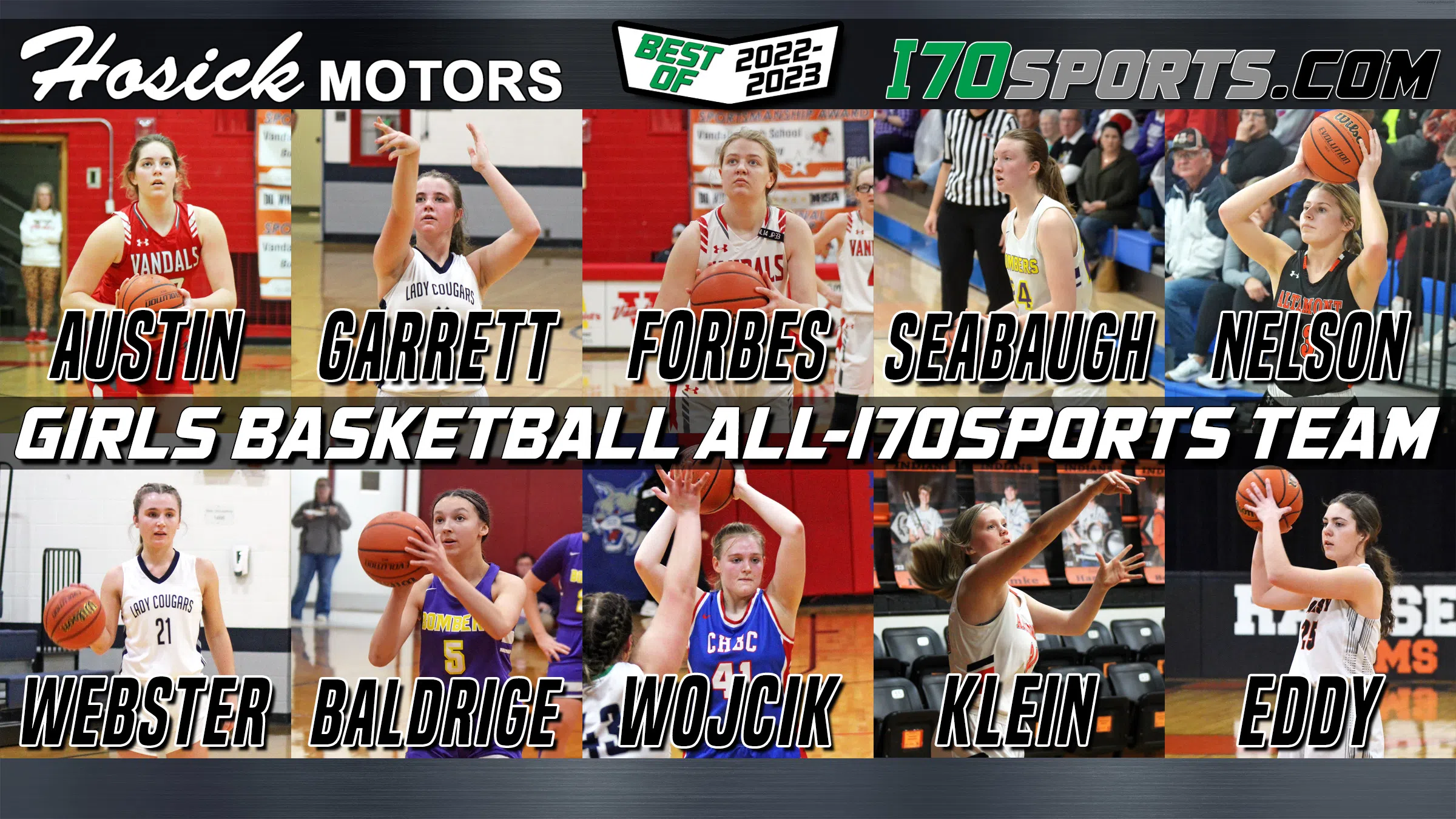 “Best Of” Winter Sports-Girls Basketball All Area Team