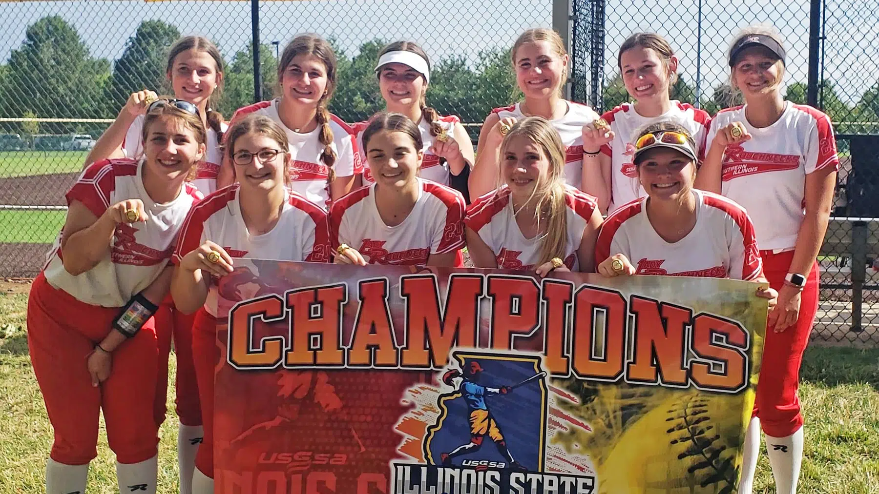 Top-Seeded Lady Roughnecks Run Way Through USSSA Illinois 16B State Tournament