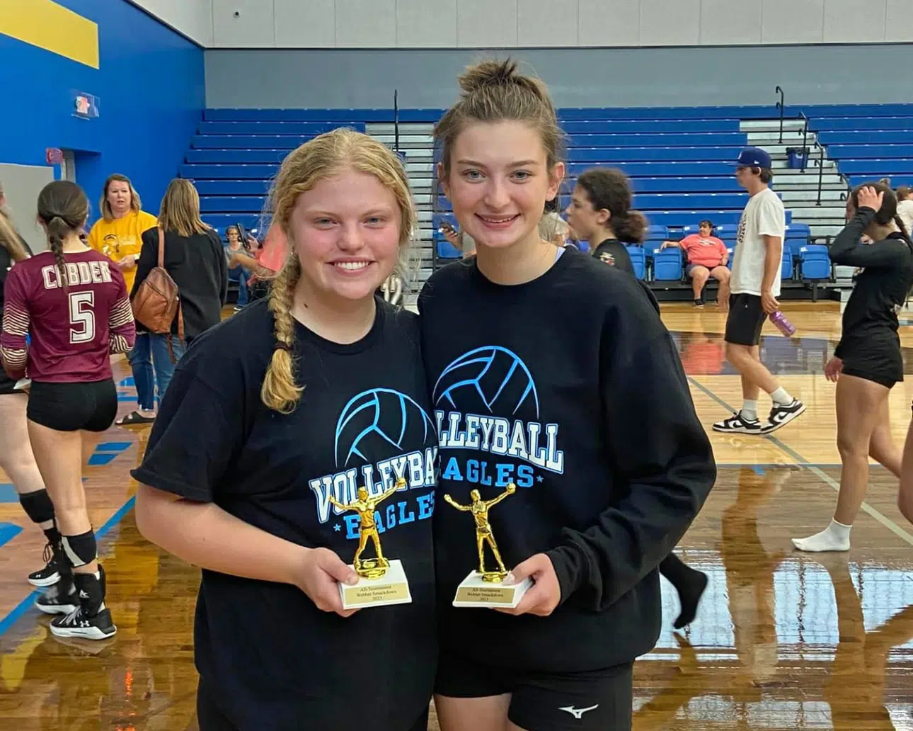 SEB Volleyball Takes 4th at Webber Tournament; Garrard, Ledbetter Named to All-Tournament Team