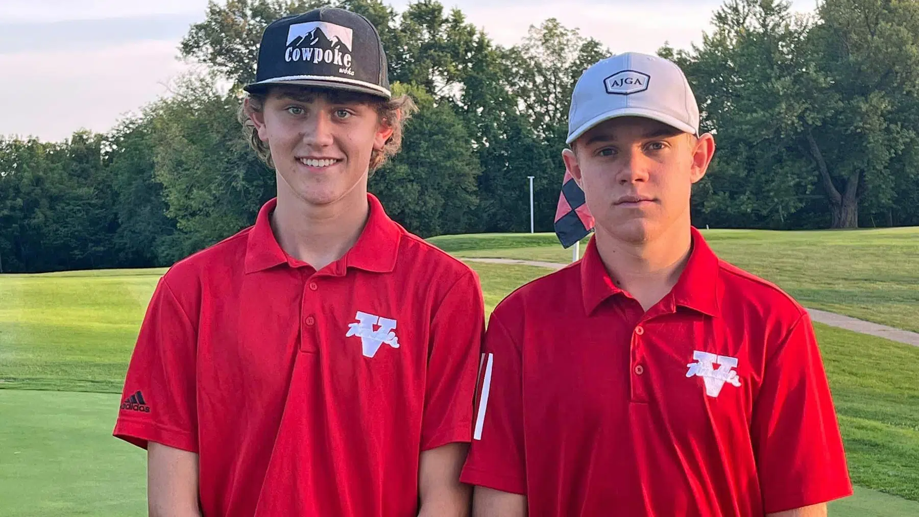 Vandalia Boys Golf Beats Ramsey and Sandoval on Senior Night; McCall and Beesley Tie for Medalist