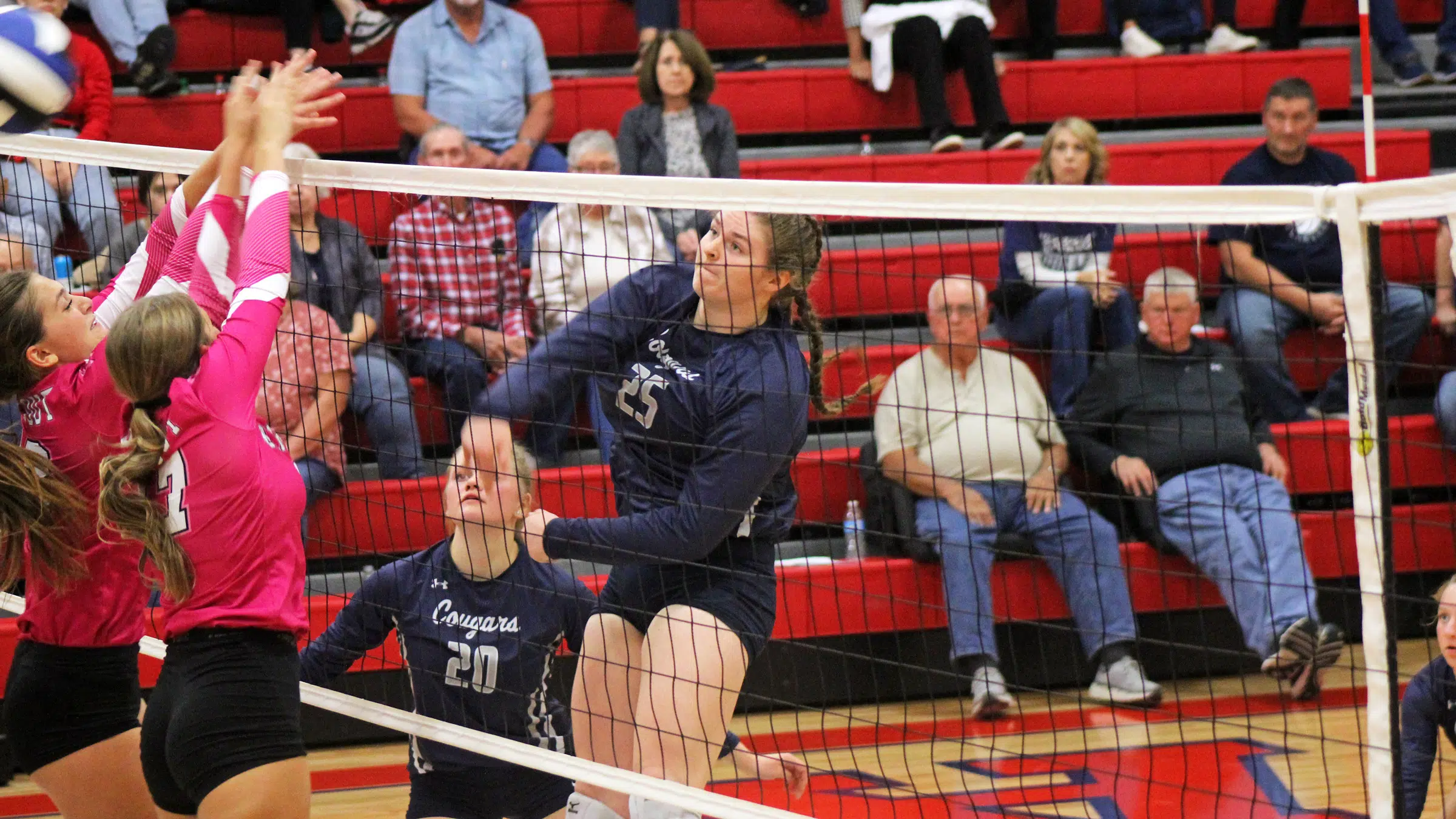 South Central Beats Olney In Two Sets on Senior Night