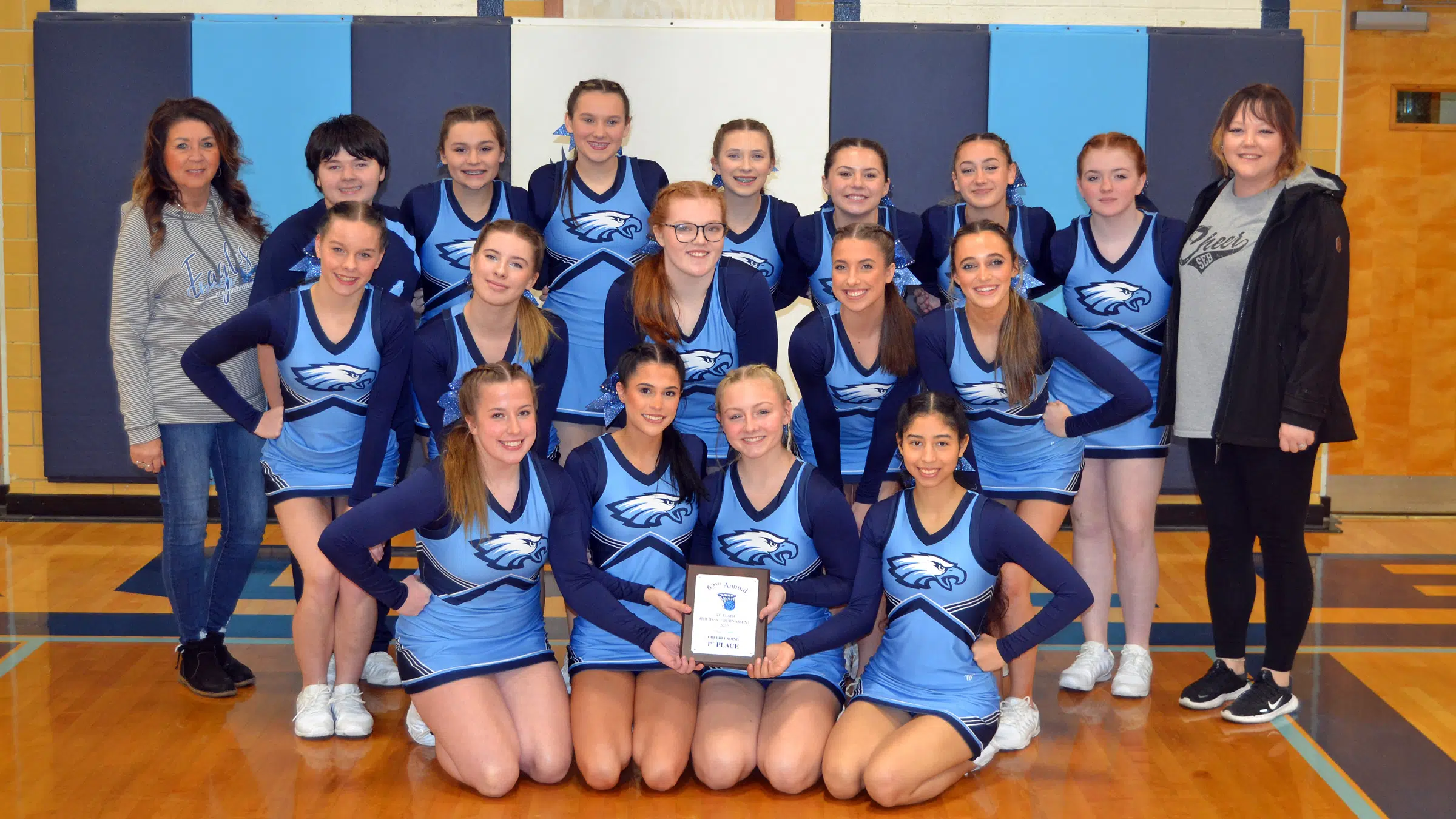 SEB Cheerleaders Take First, Mulberry Grove Finishes Second in SEHT