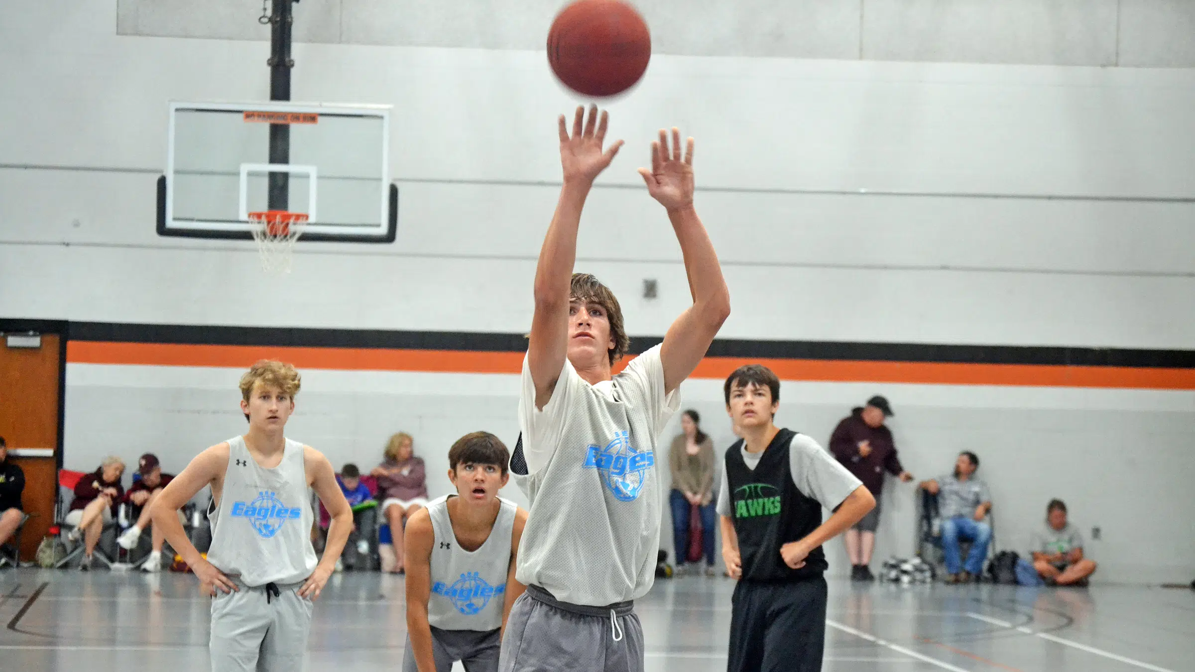 SEB boys basketball in action at Greenville Univ Camp Vandalia Radio