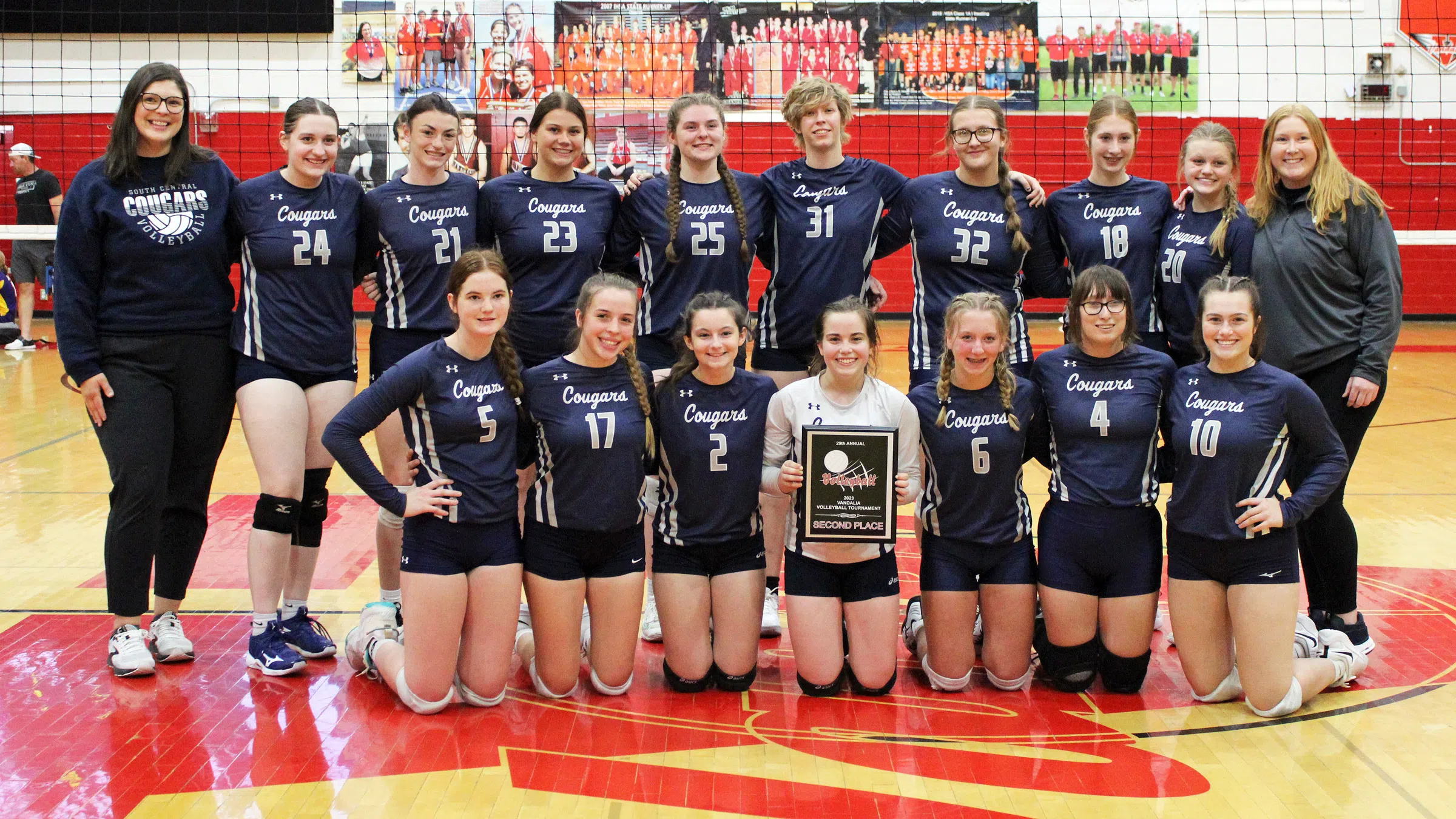 South Central Volleyball Goes 3-1, Takes Second at Vandal Volleyball ...