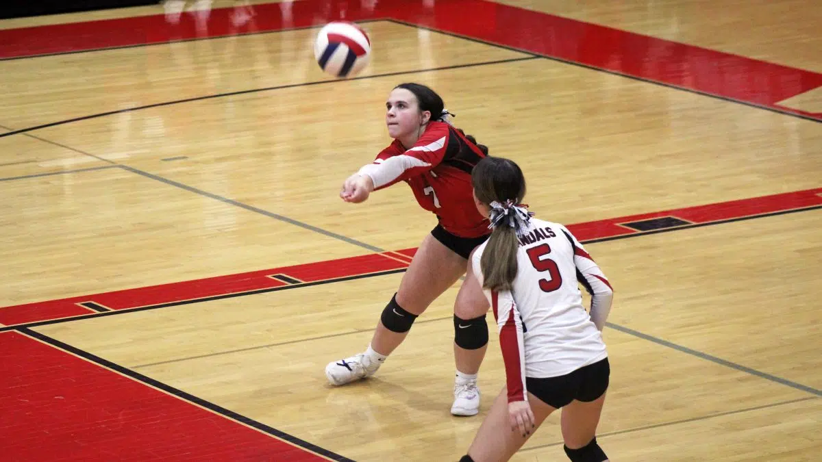 Lady Vandals Downed By Pana in Two Set SCC Matchup