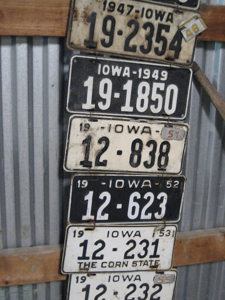 Iowa Senate Considers Change For State License Plates - Vimarsana News