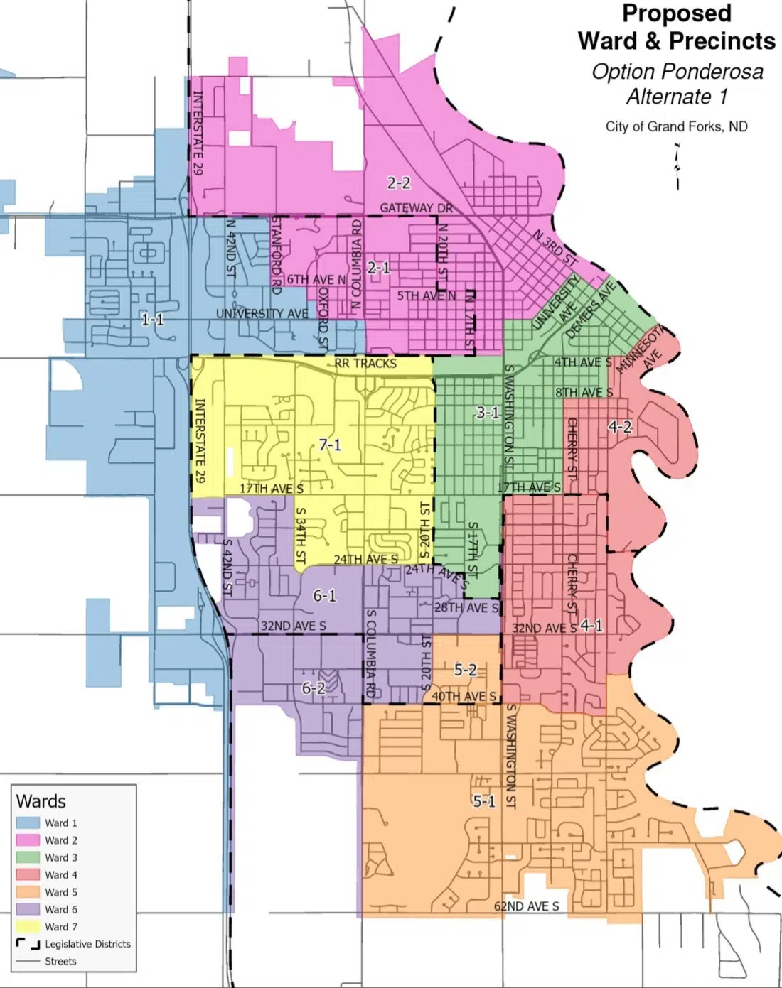 GF council approves new ward map | 97 KYCK