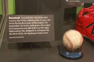 Zeke's Blog: A Look At The Twins Items In The Hall of Fame Museum