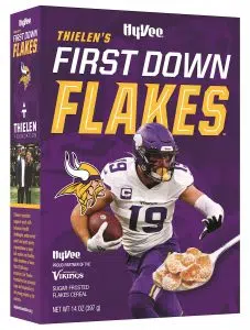 Adam Thielen Launches Limited Edition 'First Down Flakes' Cereal