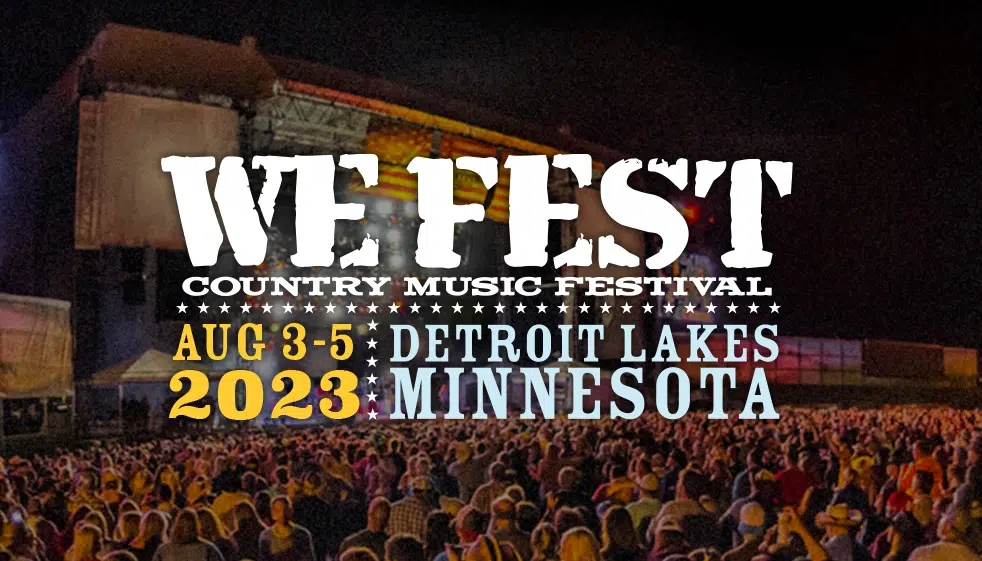 We Fest Reveals Full 2023 Main Stage Lineup Lakes Area Radio Images