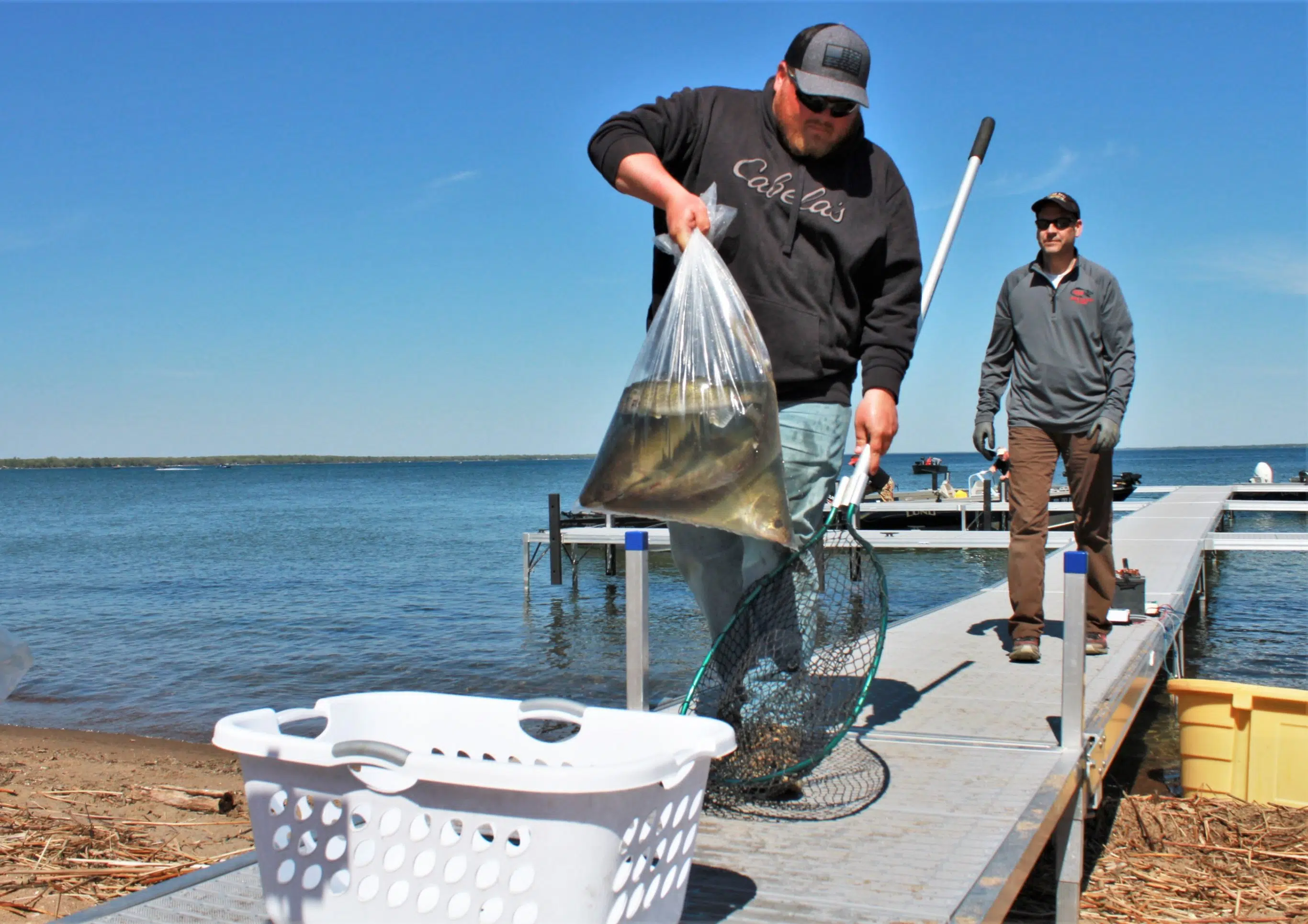 More than 75 fishing teams competed in the Reel Country Classic walleye