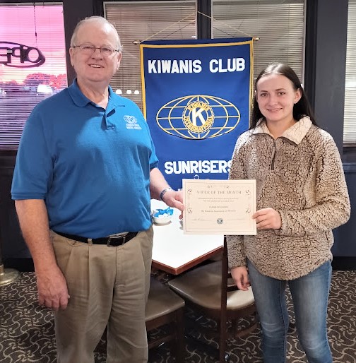Kiwanis Sunrisers of Winona 4-H Youth Representative - Vimarsana News