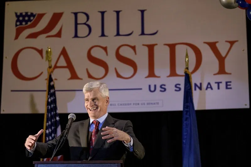 Republican US Sen. Bill Cassidy Wins 2nd Term In Louisiana ...