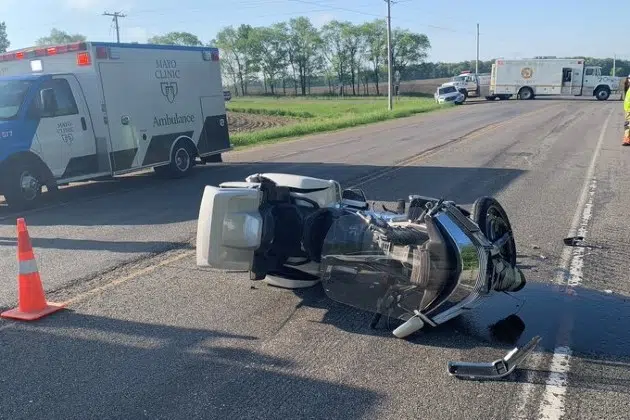 Monday Accident Sends Motorcyclist to Hospital | KNSI