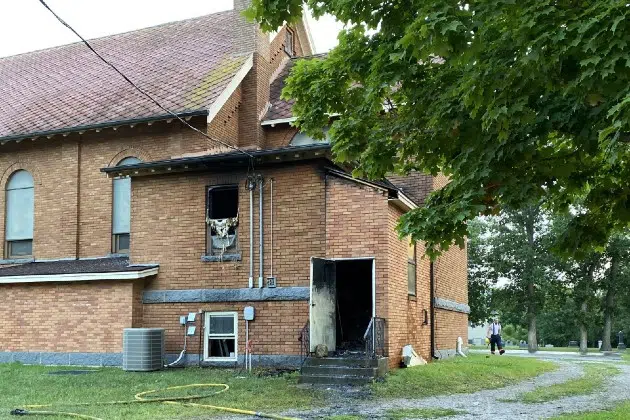 St. Edwards Catholic Church Fire