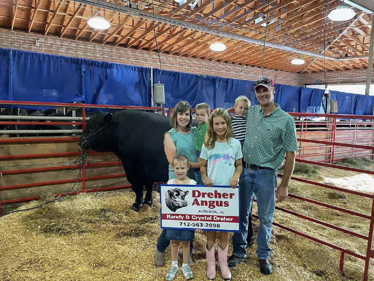 Iowa State Fair’s “Super Bull” hails from Audubon County Western Iowa