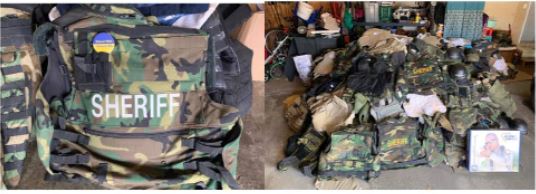 Clay County Sheriff's Office joins sheriff's departments statewide to get their equipment to those in Ukraine - Vimarsana News