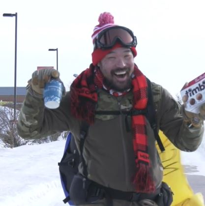 Local veteran marching 40 hours straight for Ukraine veterans - Vimarsana News