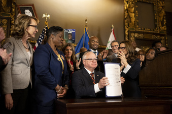 Gov. Walz signs gun safety bills into law - Vimarsana News