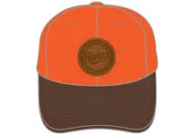 Minnesota Twins hat in blaze orange