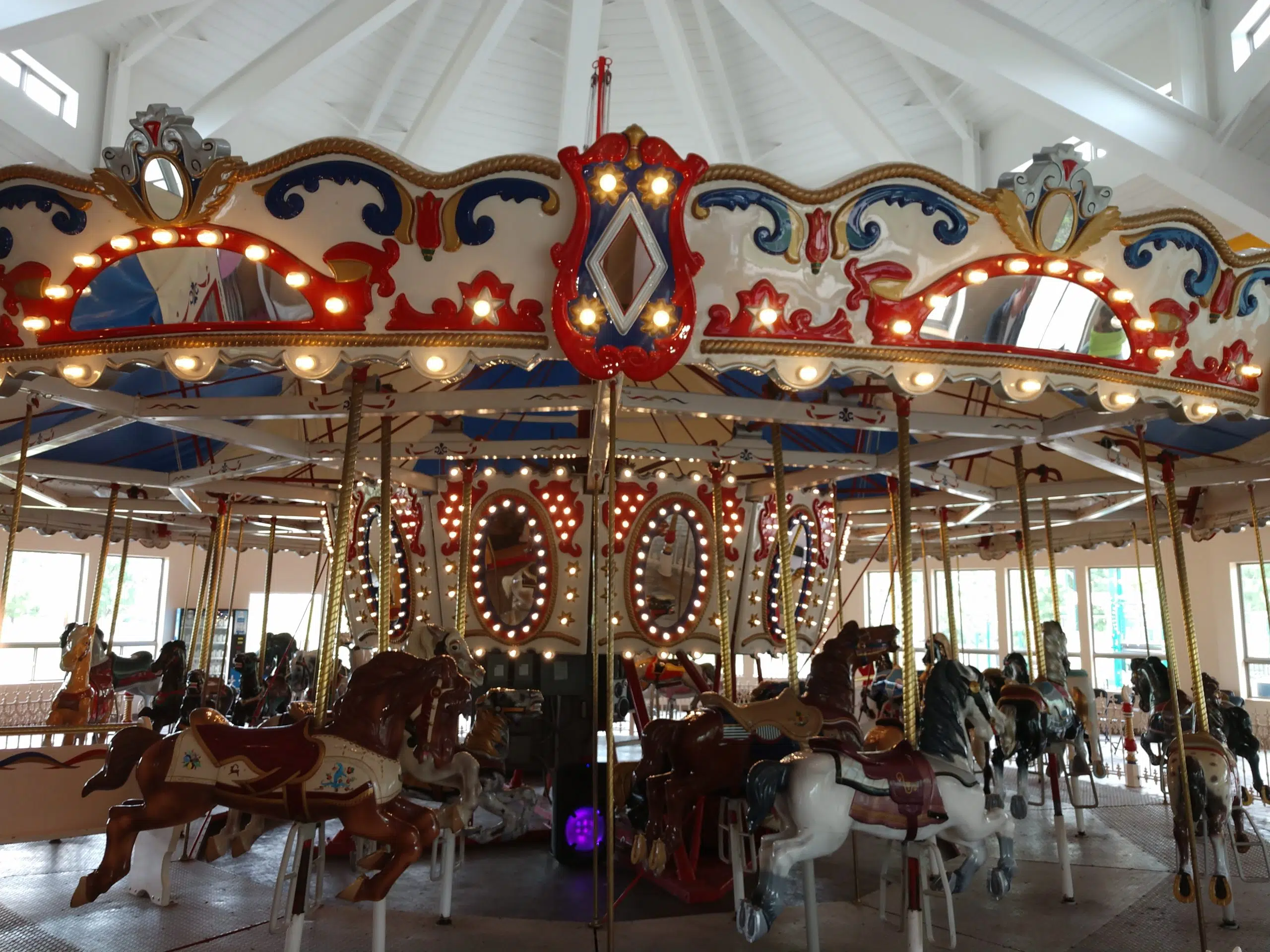 Red River Zoo carousel has a new look thanks to Rick Electric | Y94