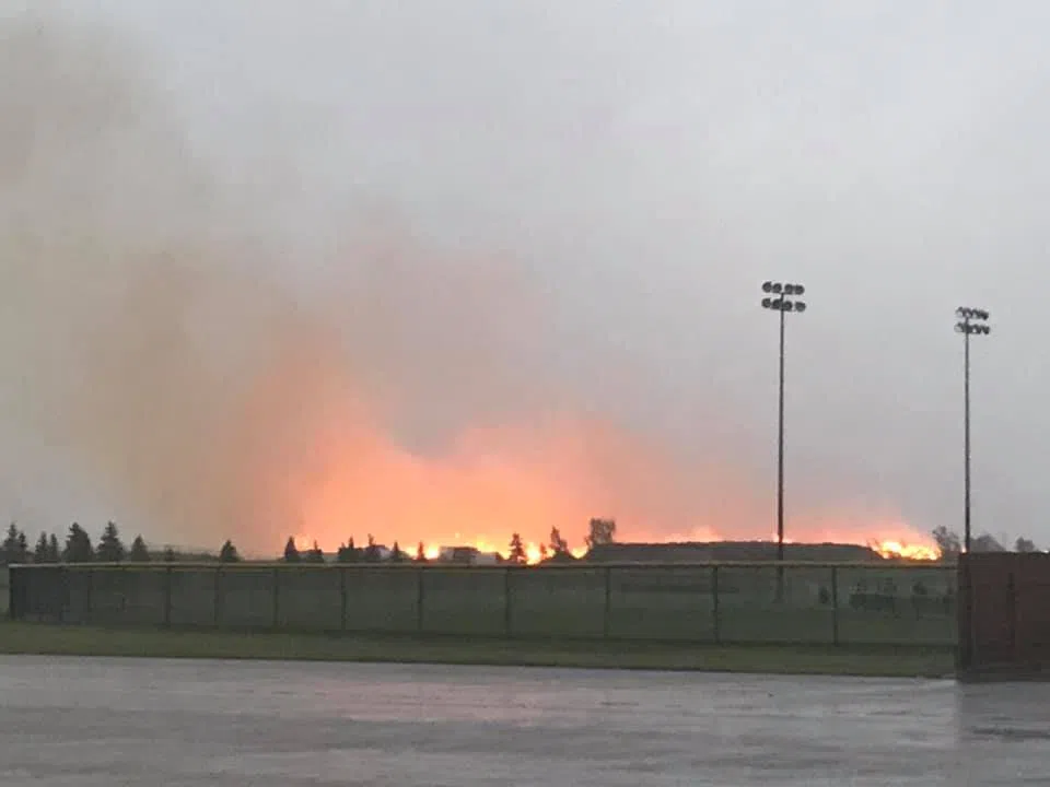 Compost fire continues to be monitored by Moorhead FD The Mighty 790
