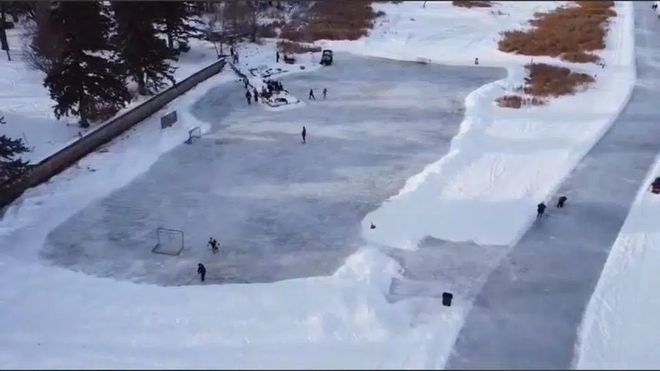 Warroad residents create skate path 2.5 miles long The Mighty 790