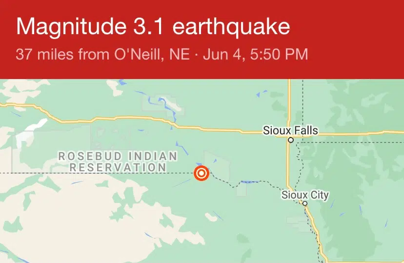 No damage reported from earthquake in southern South Dakota 740 The FAN