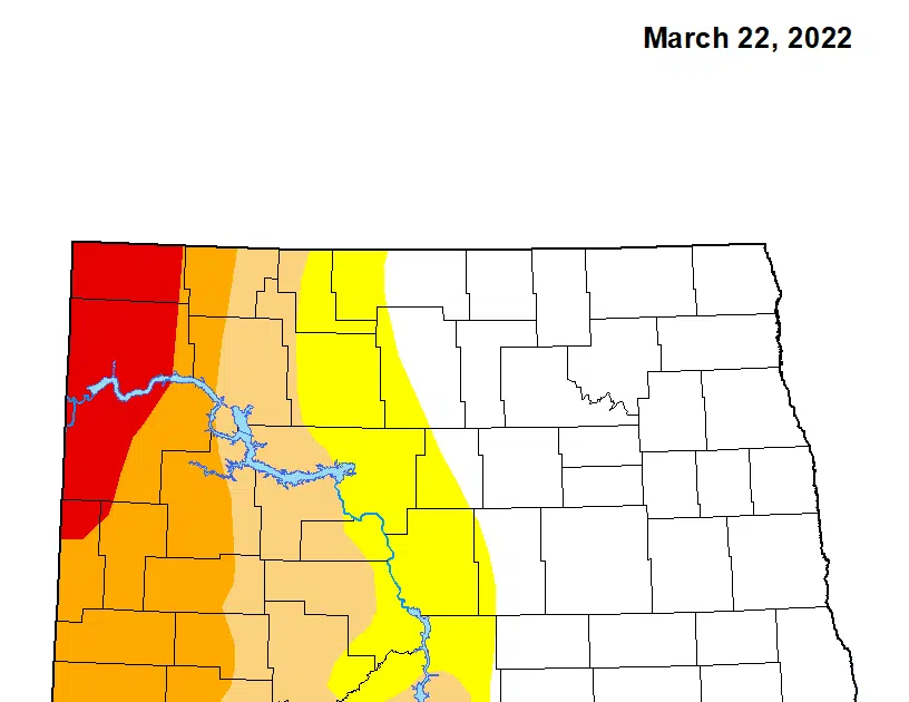 Areas of drought in North Dakota increase to 54% of state | The Mighty ...