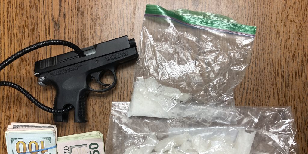 Meth, cash, gun seized in Jamestown motel room search - Vimarsana News