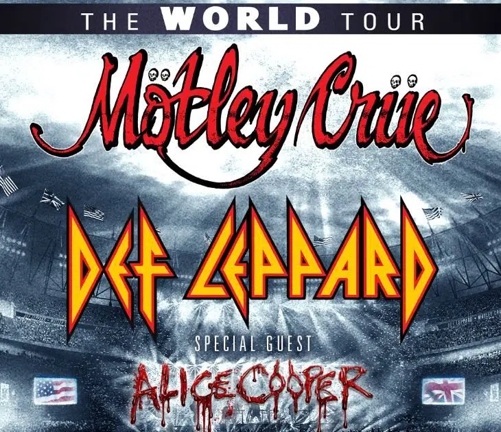 Def Leppard and Motley Crue bringing ‘The World Tour’ to the Fargodome