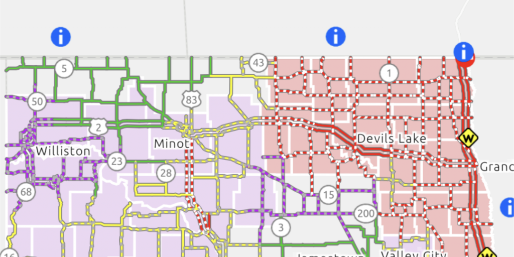 Blizzard conditions force road closures, no travel advisories - Vimarsana News
