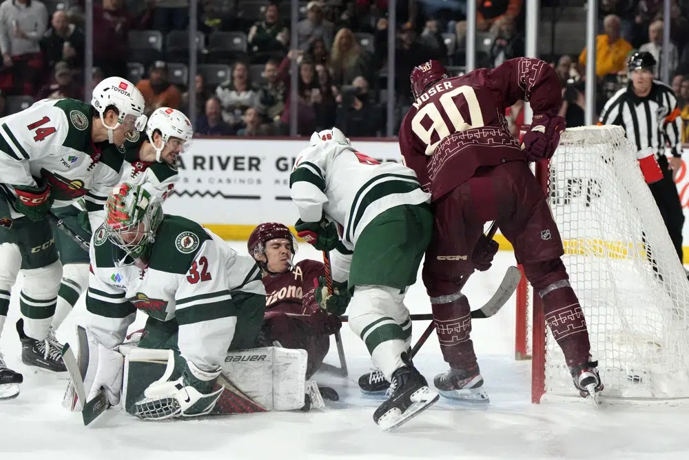 Keller's 2nd of game in OT gives Coyotes 5-4 win over Wild - Vimarsana News