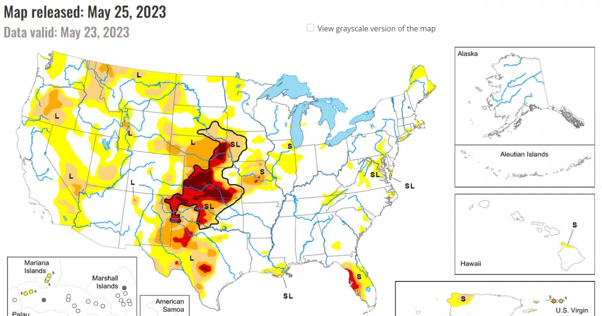 Drought Monitor: Southern Plains see drought relief, dryness ...