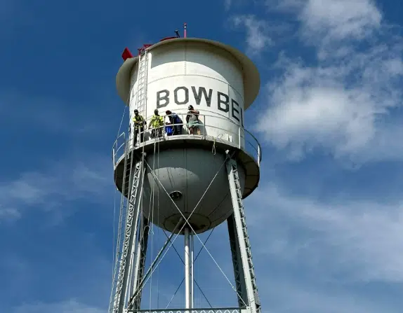 Firefighters and a bystander save worker trapped in Bowbells, N.D. water tower