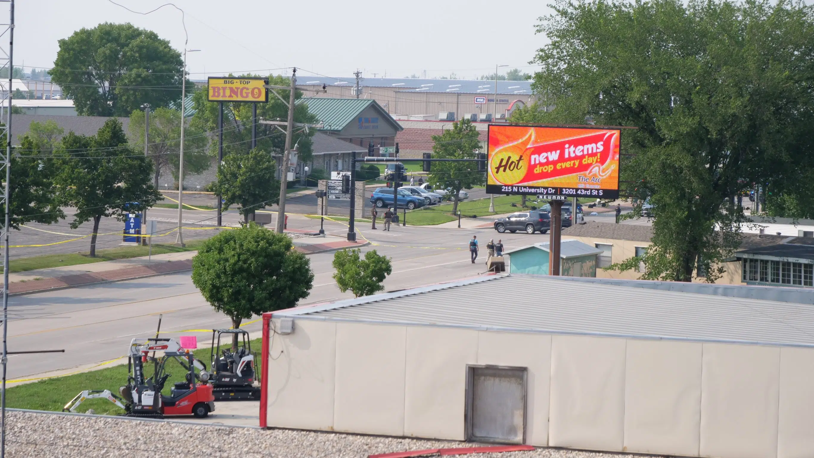 UPDATE 1 Fargo Police Officer killed, 2 in critical condition, suspect