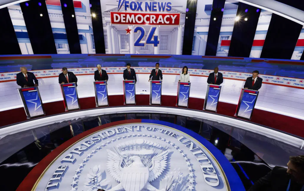 First 2024 Republican presidential debate is in the books Froggy 99.9