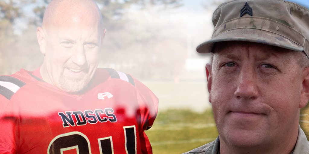 A New Uniform: 50-year-old NDSCS Football player trades cleats for combat boots - Vimarsana News