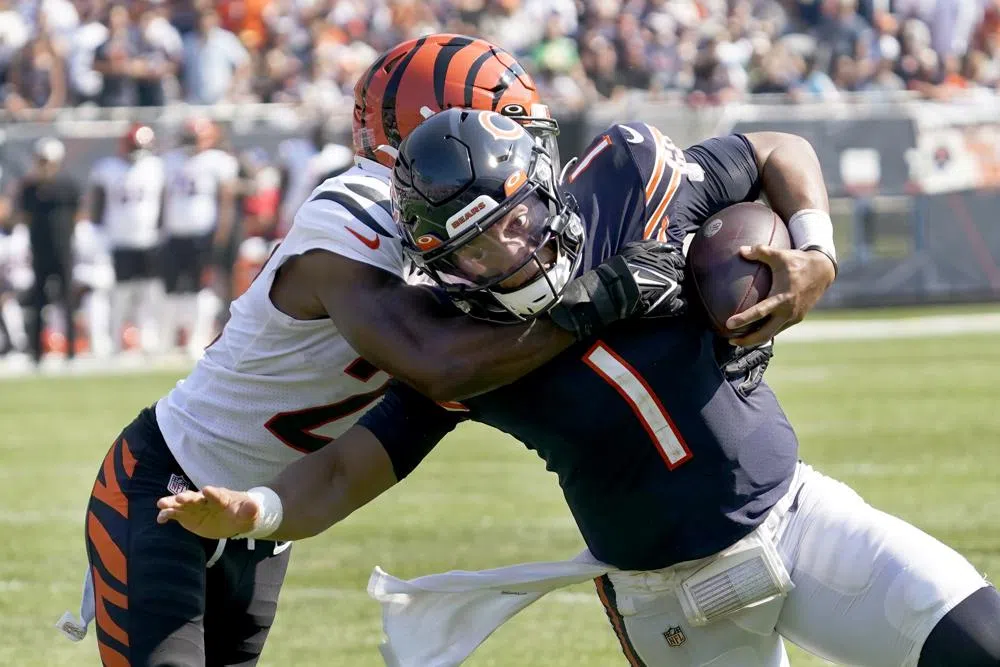 Justin Fields named starter for Chicago Bears ahead of Week 3