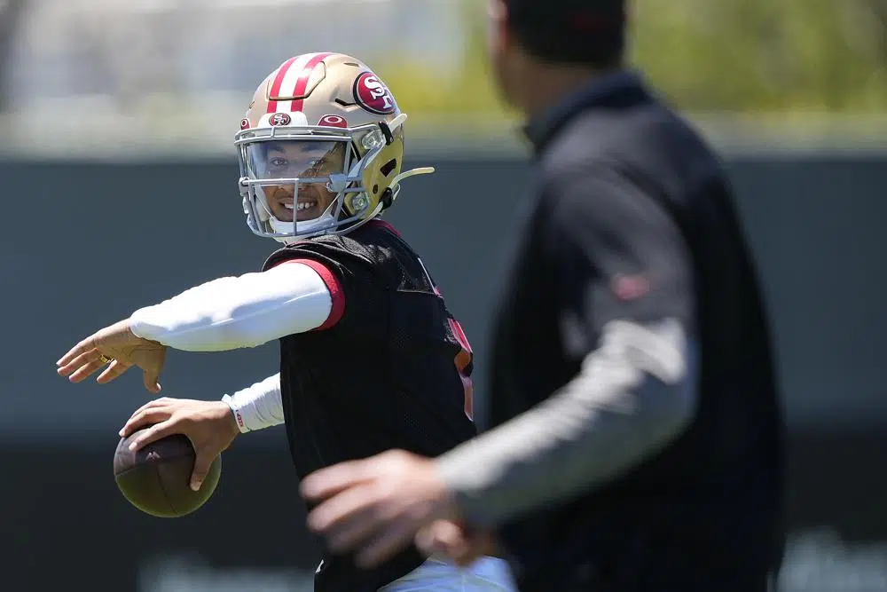 Trey Lance fights for backup spot on 49ers after being future franchise QB