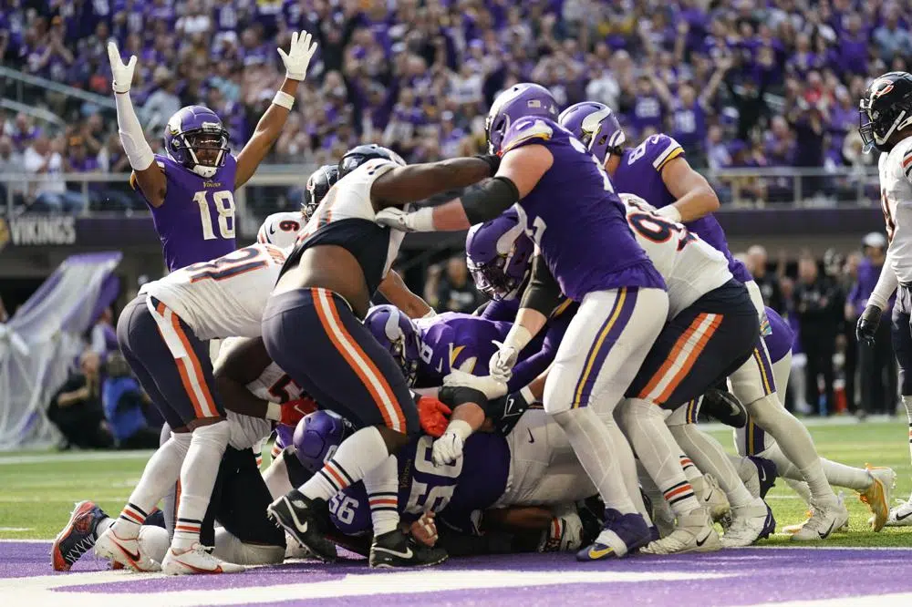 Vikings now 4-1 with 29-22 win over Bears, The Mighty 790 KFGO