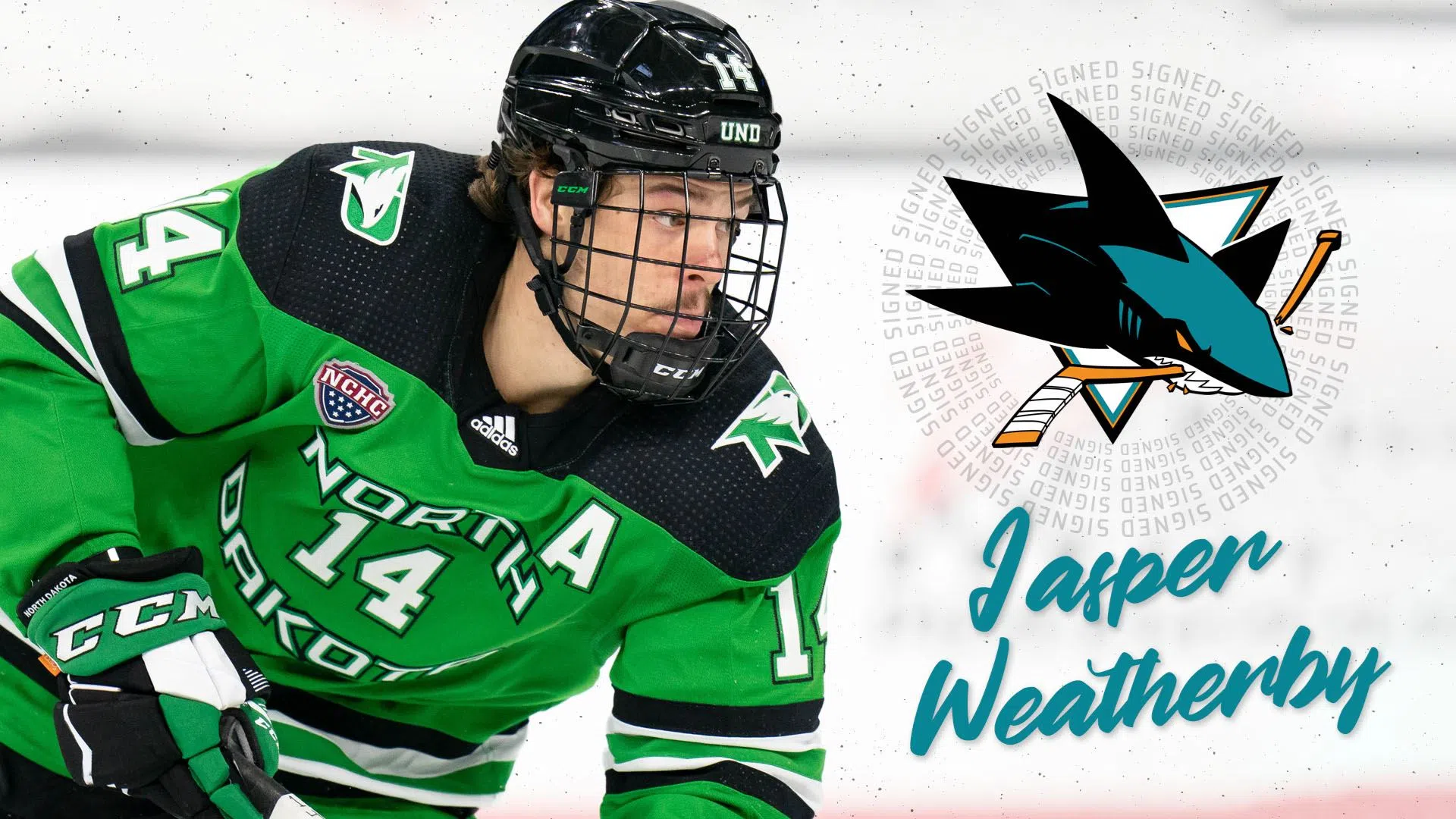 Jasper Weatherby inks deal with NHL’s San Jose Sharks The Mighty 790