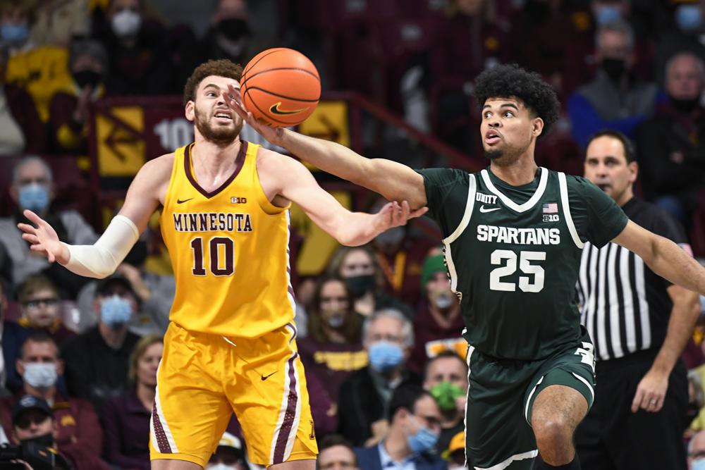 No. 19 Mich. St. outlasts Minnesota 75-67 in Big 10 opener - Vimarsana News