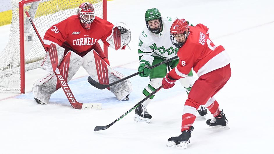 Third period rally boosts No. 14 Cornell past No. 5 North Dakota - Vimarsana News