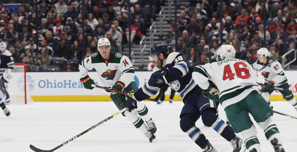 Chinakhov lifts Blue Jackets to 3-2 win over Wild in SO - Vimarsana News