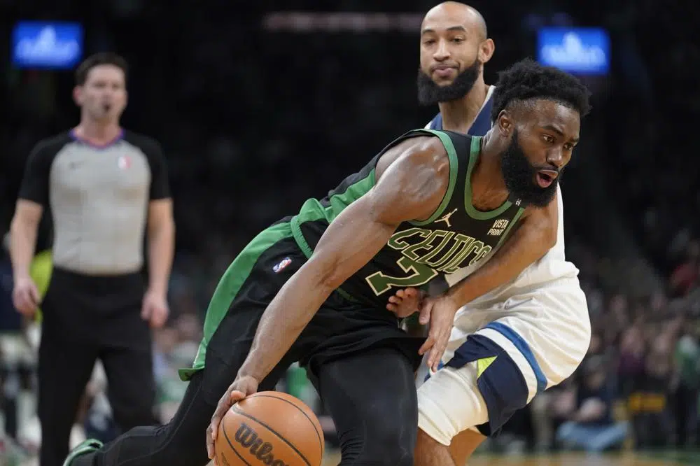 Celtics beat T’Wolves 134112, take over top spot in East The Mighty