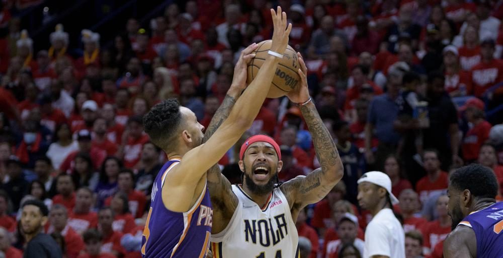 Pelicans Cruise over Suns to Tie Series at 2-2 - Vimarsana News
