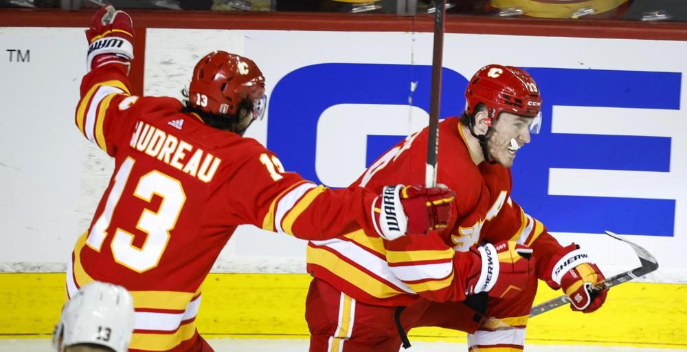 Tkachuk's Game 1 Hat Trick Leads Flames Past Oilers 9-6 - Vimarsana News