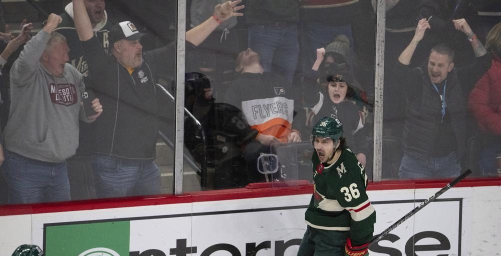 Boldy, Zuccarello lead Wild past Flyers 3-2 in OT - Vimarsana News